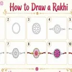 How to Draw a Rakhi: 10 Easy Steps for Kids