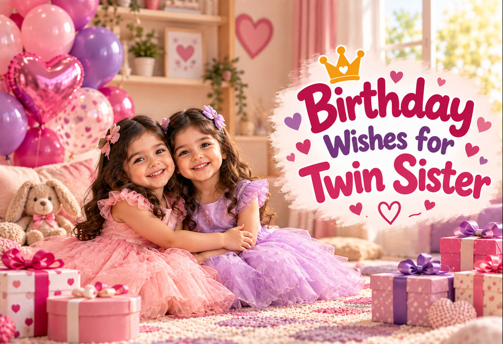100 Birthday Wishes for Twin Sister to Make Her Day Special 100 Birthday Wishes for Twin Sister to Make Her Day Special