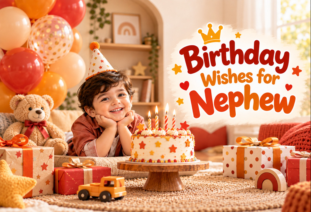 100+ 1st Birthday Wishes for Nephew to Make His Day Special