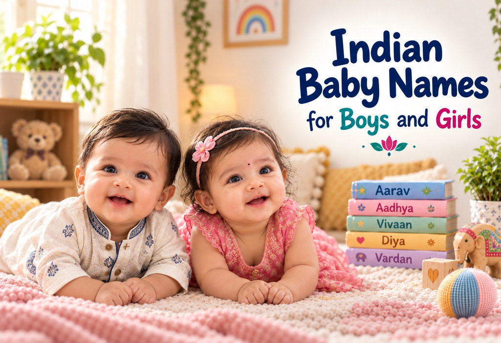100+ Indian Baby Names for Boys and Girls 100+ Indian Baby Names for Boys and Girls
