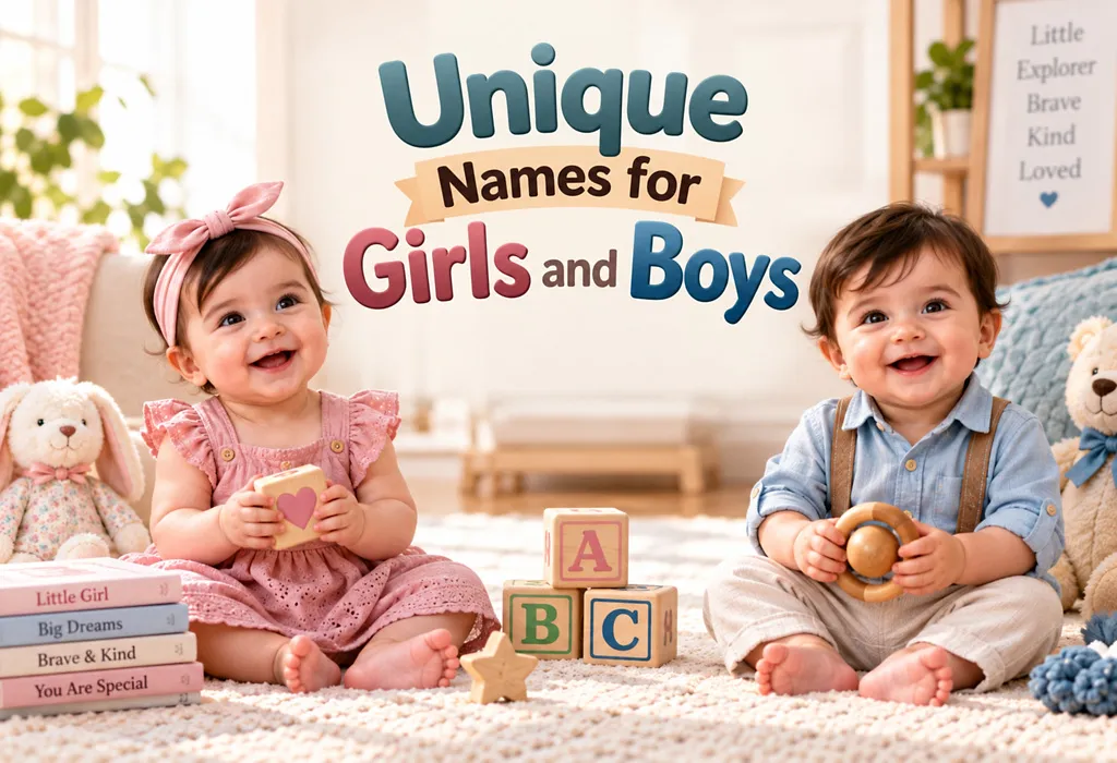 100+ Unique Baby Names for Boys and Girls 100+ Unique Baby Names for Boys and Girls