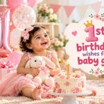 100+ First Birthday Wishes for a Baby Girl