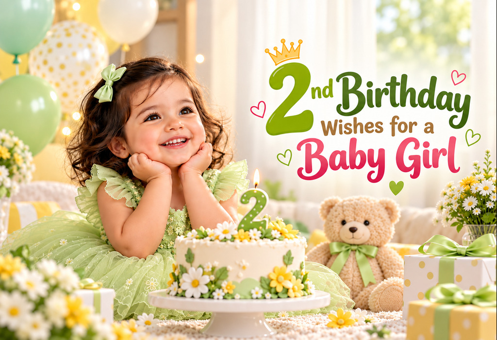 100+ Second Birthday Wishes for a Baby Girl 100+ Second Birthday Wishes for a Baby Girl