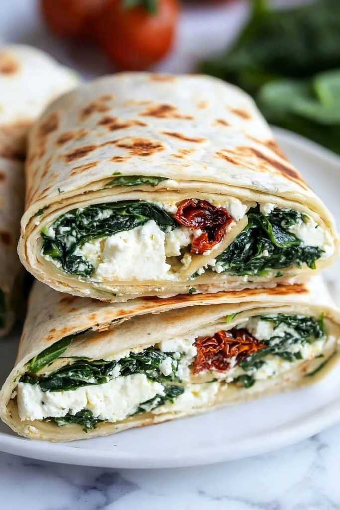 Feta Tortilla Wraps