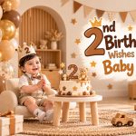 100+ Heartfelt 2nd Birthday Wishes for a Baby Boy