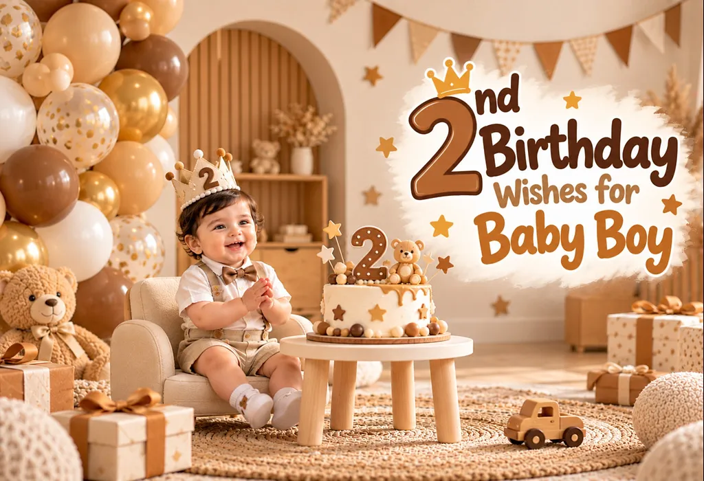 100+ Heartfelt 2nd Birthday Wishes for a Baby Boy 100+ Heartfelt 2nd Birthday Wishes for a Baby Boy