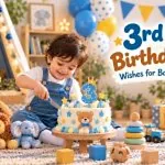100+ Heartfelt 3rd Birthday Wishes for a Baby Boy