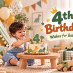 100+ Heartfelt 4th Birthday Wishes for a Baby Boy