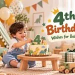 100+ Heartfelt 4th Birthday Wishes for a Baby Boy