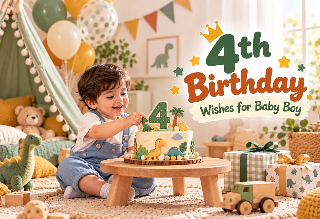 100+ Heartfelt 4th Birthday Wishes for a Baby Boy 100+ Heartfelt 4th Birthday Wishes for a Baby Boy
