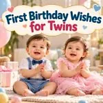 100 First Birthday Wishes for Twins to Celebrate Their Big Day
