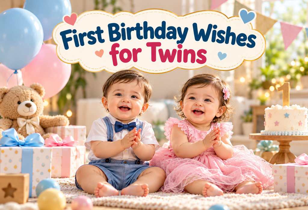 100 First Birthday Wishes for Twins to Celebrate Their Big Day 100 First Birthday Wishes for Twins to Celebrate Their Big Day
