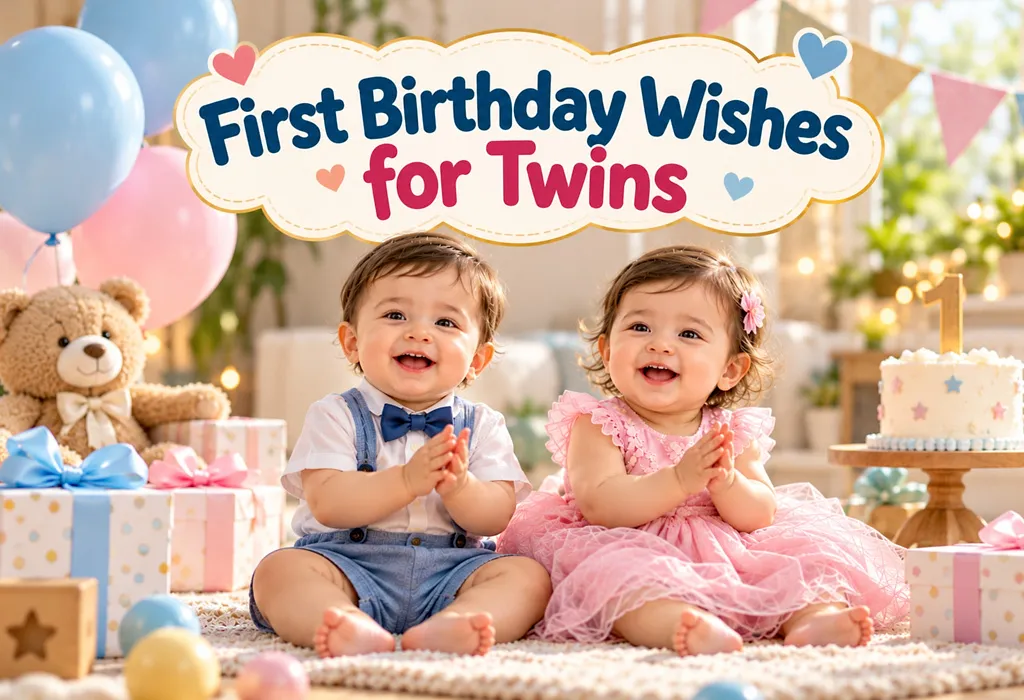 100 First Birthday Wishes for Twins to Celebrate Their Big Day 100 First Birthday Wishes for Twins to Celebrate Their Big Day