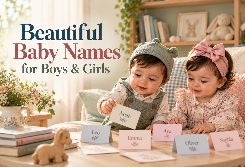 100+ Beautiful Baby Names for Boys and Girls 100+ Beautiful Baby Names for Boys and Girls
