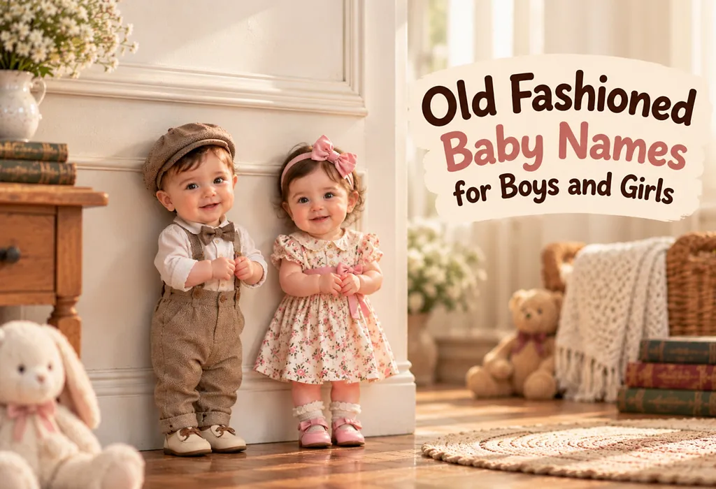 100+ Old Fashioned Baby Names for Boys and Girls 100+ Old Fashioned Baby Names for Boys and Girls