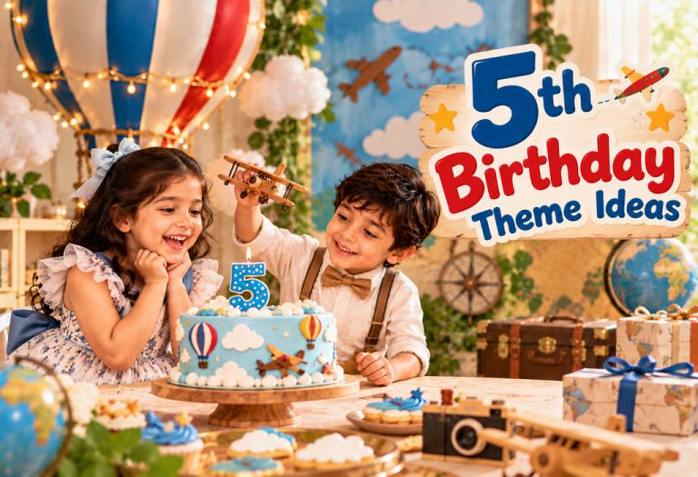 30 Best 5th Birthday Party Themes for Boys and Girls