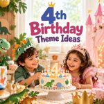 30 Best 4th Birthday Party Themes for Boys and Girls