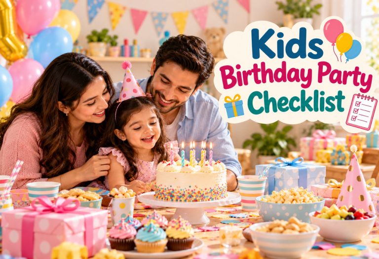 Kids Birthday Party Checklist – A Step-by-Step Guide for Parents
