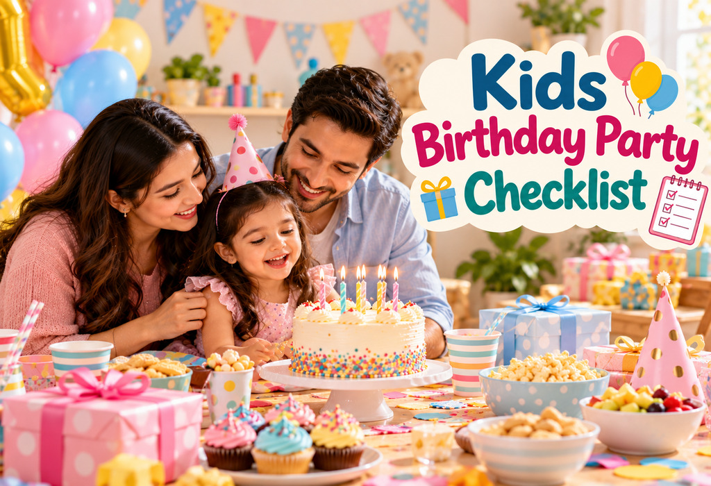 Kids Birthday Party Checklist – A Step-by-Step Guide for Parents