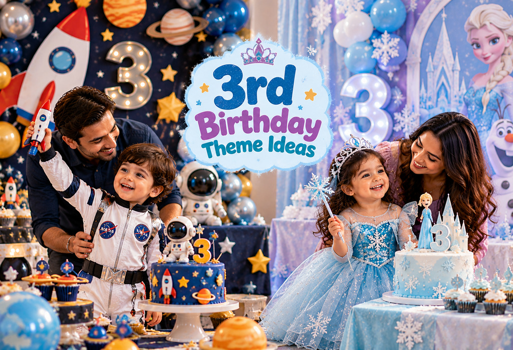 30 Best 3rd Birthday Party Themes for Boys and Girls