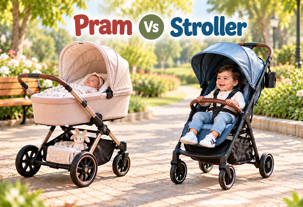 Pram vs Stroller: Know the Difference Before You Choose