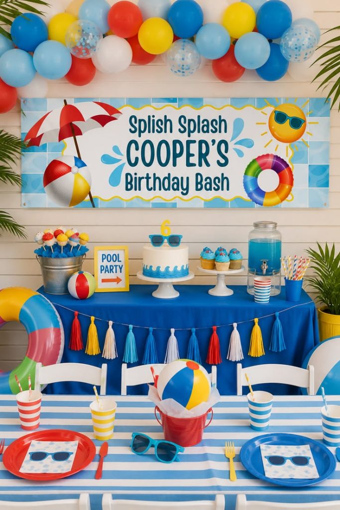 Sprinkler Splash Party