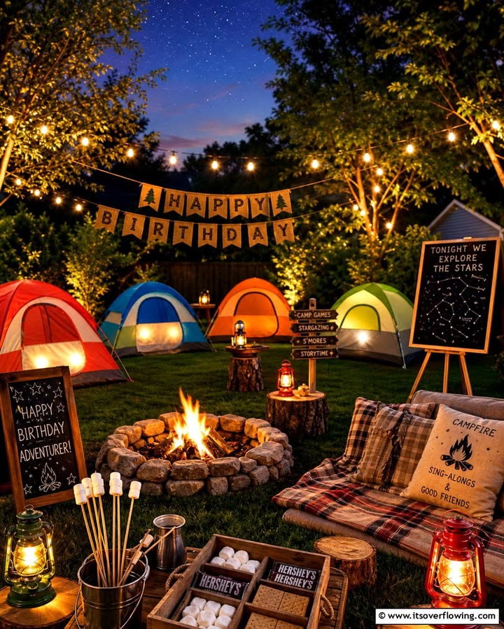 Camping Under the Stars