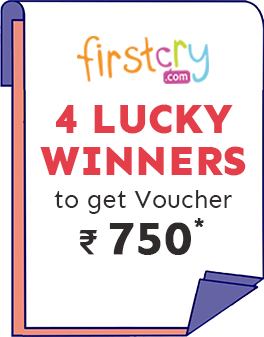 4 lucky winners to get voucher Rs.750