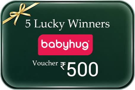 4 Lucky Winners Babyhug Voucher ₹750