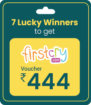 7 lucky winners to get voucher Rs.444 each