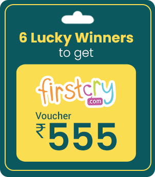 6 lucky winners to get voucher Rs.555 each