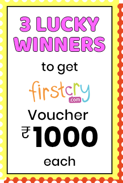 3 lucky winners-firstcry voucher ₹1,000 each