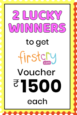2 lucky winners-firstcry voucher ₹1,500 each