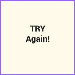 try again