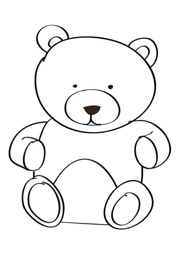 Bear Colouring Pages
