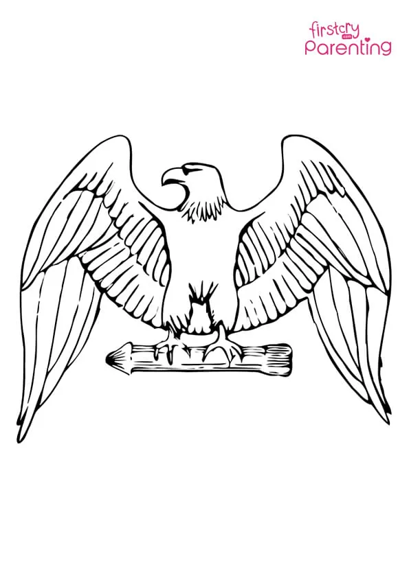 Bird Eagle Siting On Branch Coloring Page Colouring Pages Bird Eagle Siting On Branch Coloring Page Colouring Pages