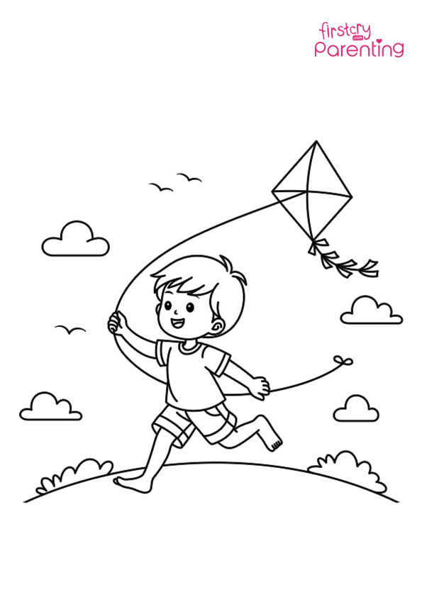 Printable Coloring Pages Kites 2025 Printable Coloring Pages Kites 2025