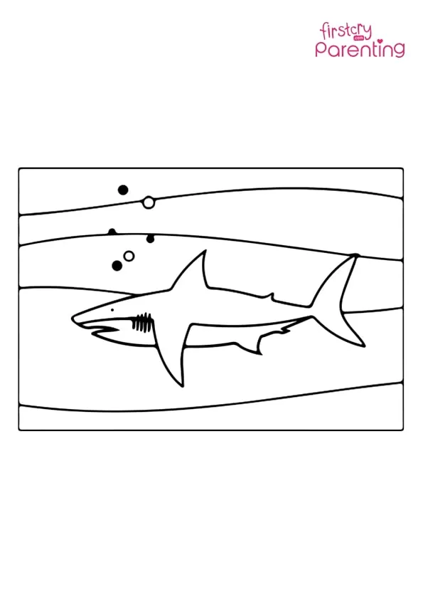 Breathing Shark Coloring Page Colouring Pages Breathing Shark Coloring Page Colouring Pages