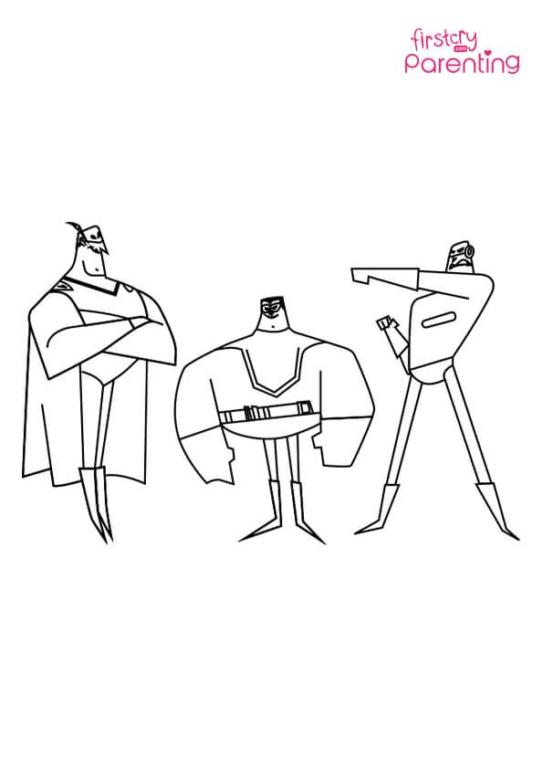coloring pages batman spiderman