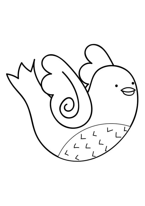 Dove Colouring Pages
