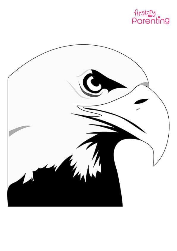 eagle head coloring pages