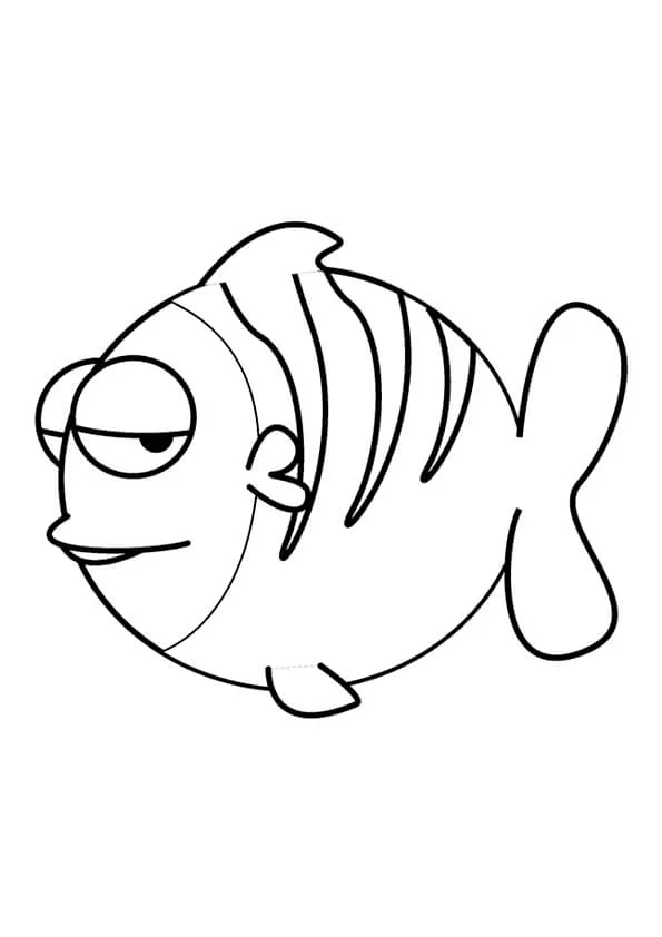 Fish Colouring Pages