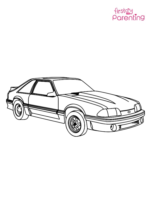 ford car coloring pages