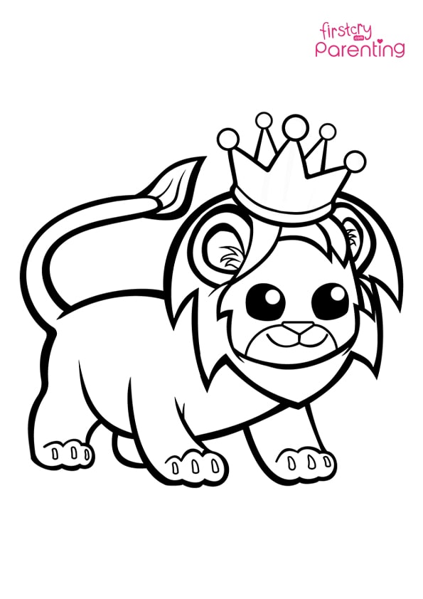 Lion Free Printable Templates Coloring Pages Firstpalette Com Lion To 