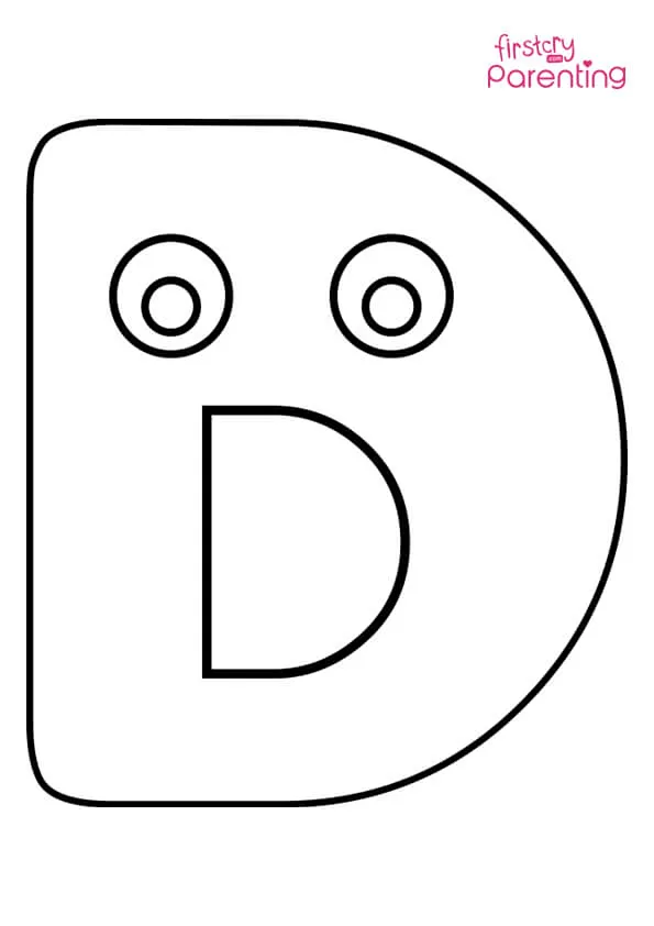 Letter D Coloring Page Colouring Pages Letter D Coloring Page Colouring Pages