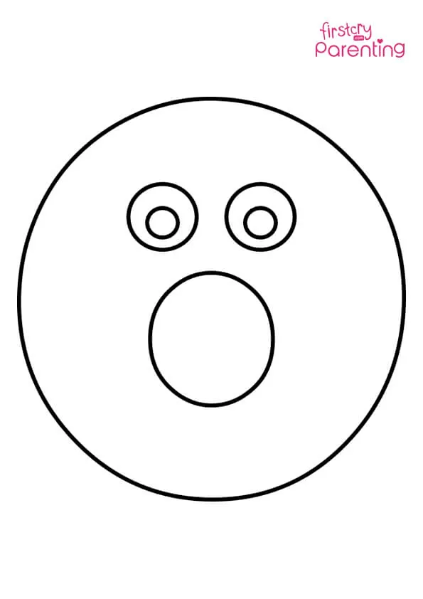 Letter O Coloring Page