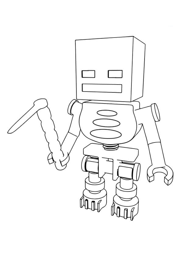 Minecraft Colouring Pages
