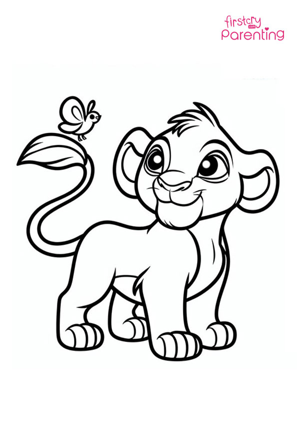 Nala From Lion King Coloring Page