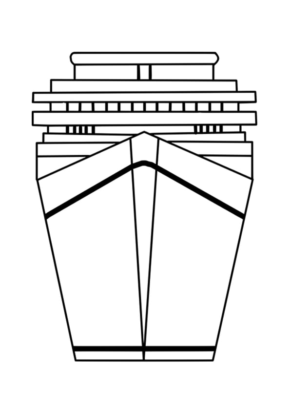 Ship Colouring Pages