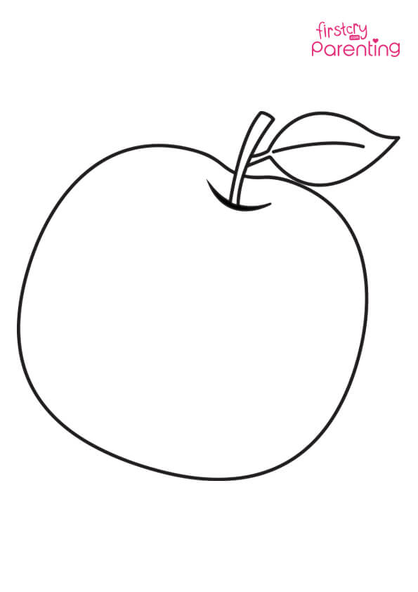 Apple Juice Coloring Page